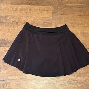 Lululemon Athletica Black Tennis Skirt